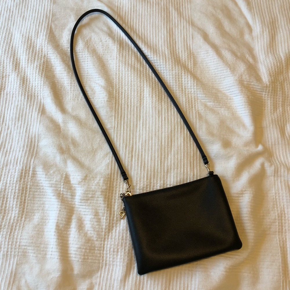 black cross body bag